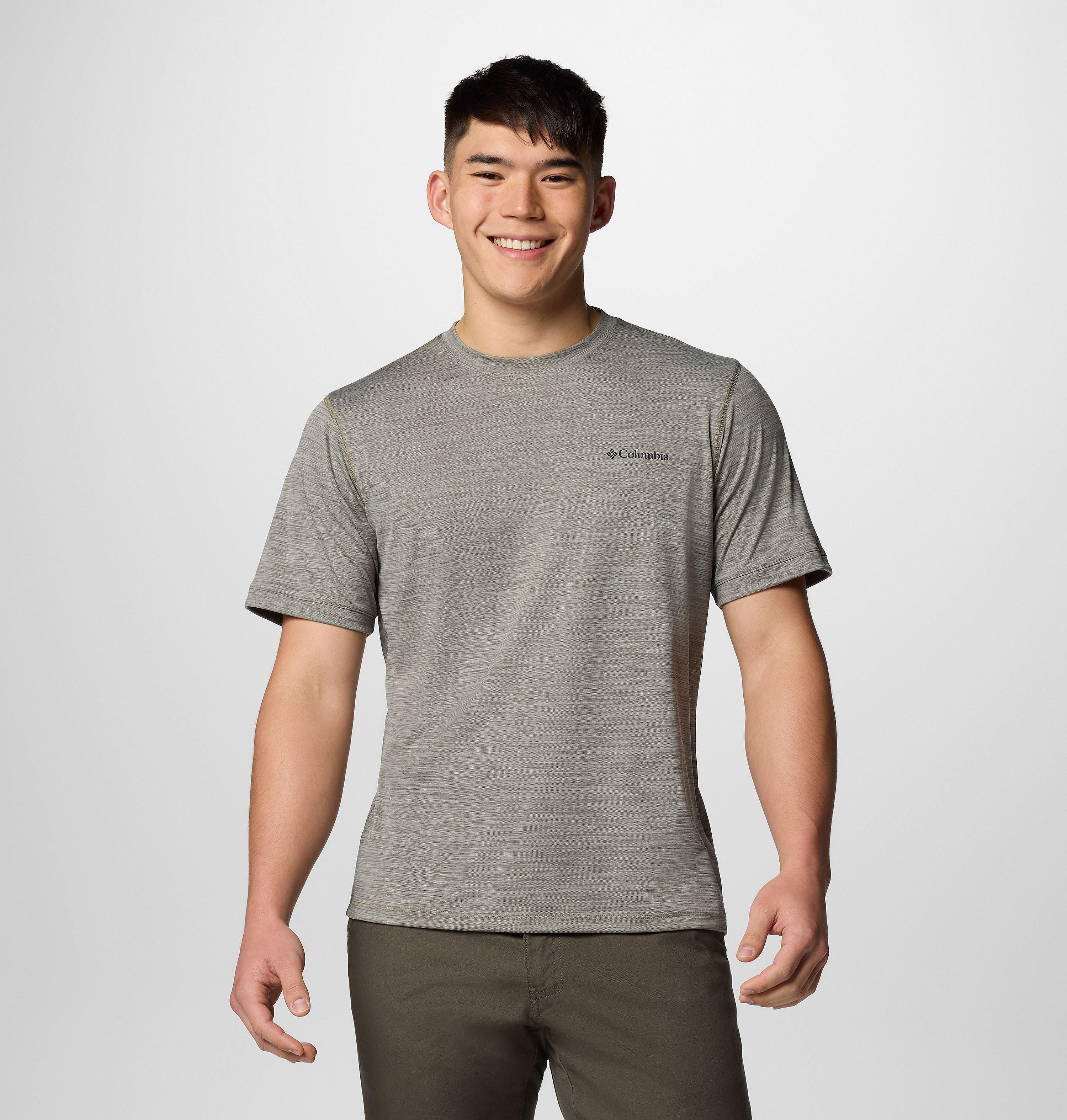 Men's Sage Peak Knit Short Sleeve Crew Shirt 1