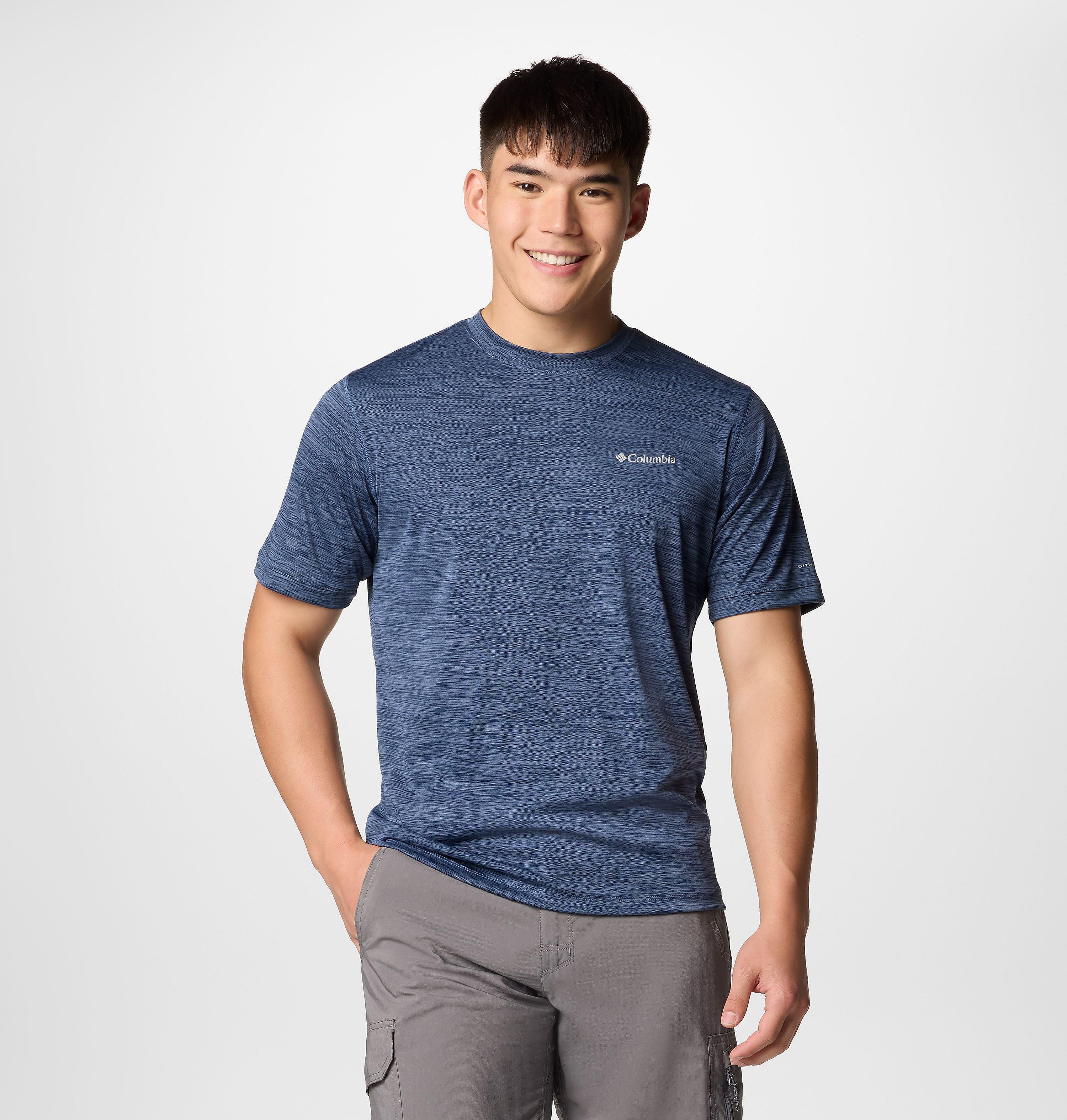 Men's Sage Peak Knit Short Sleeve Crew Shirt 1