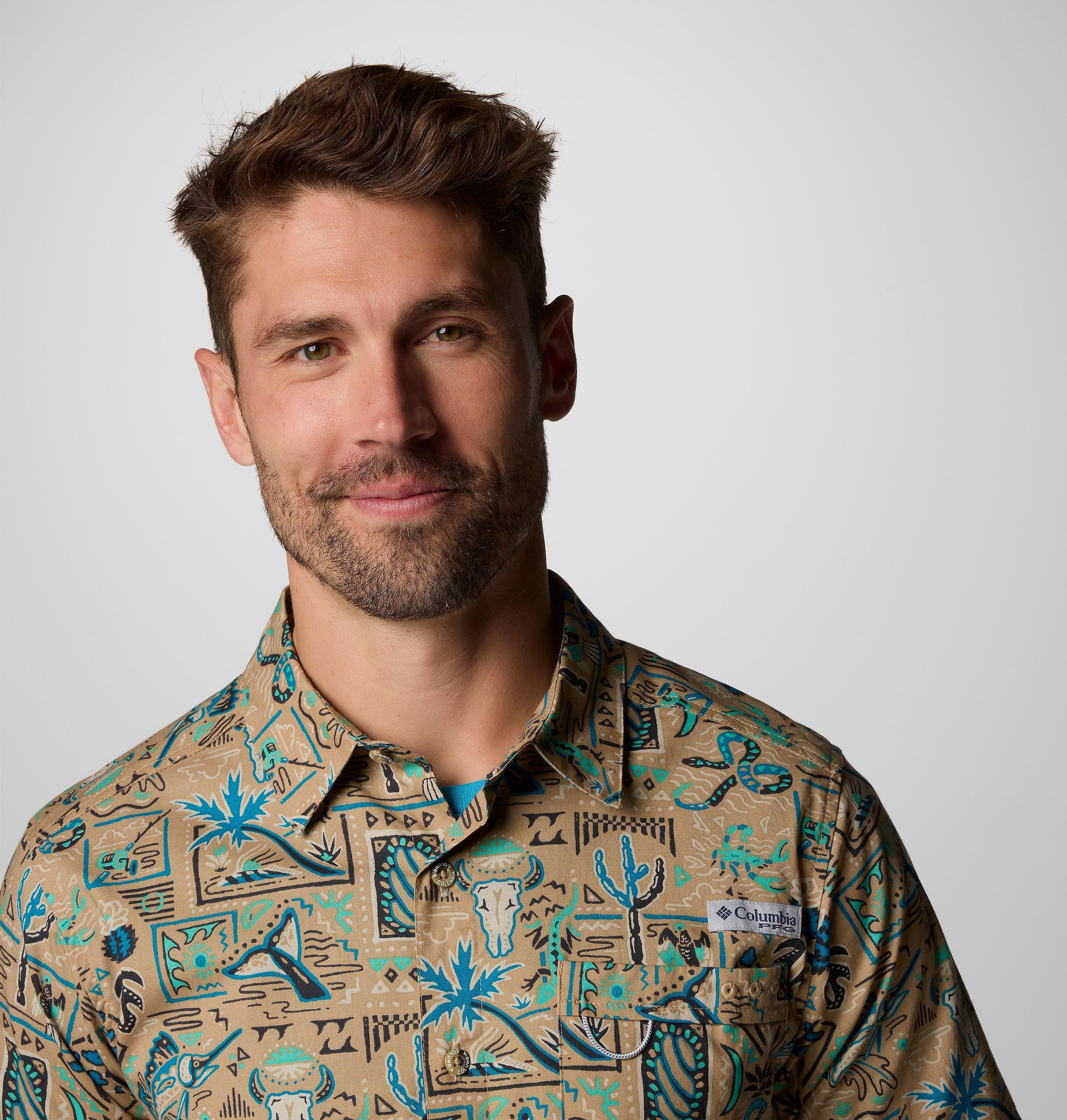Homme Chemise PFG Wild Cast Camp 5