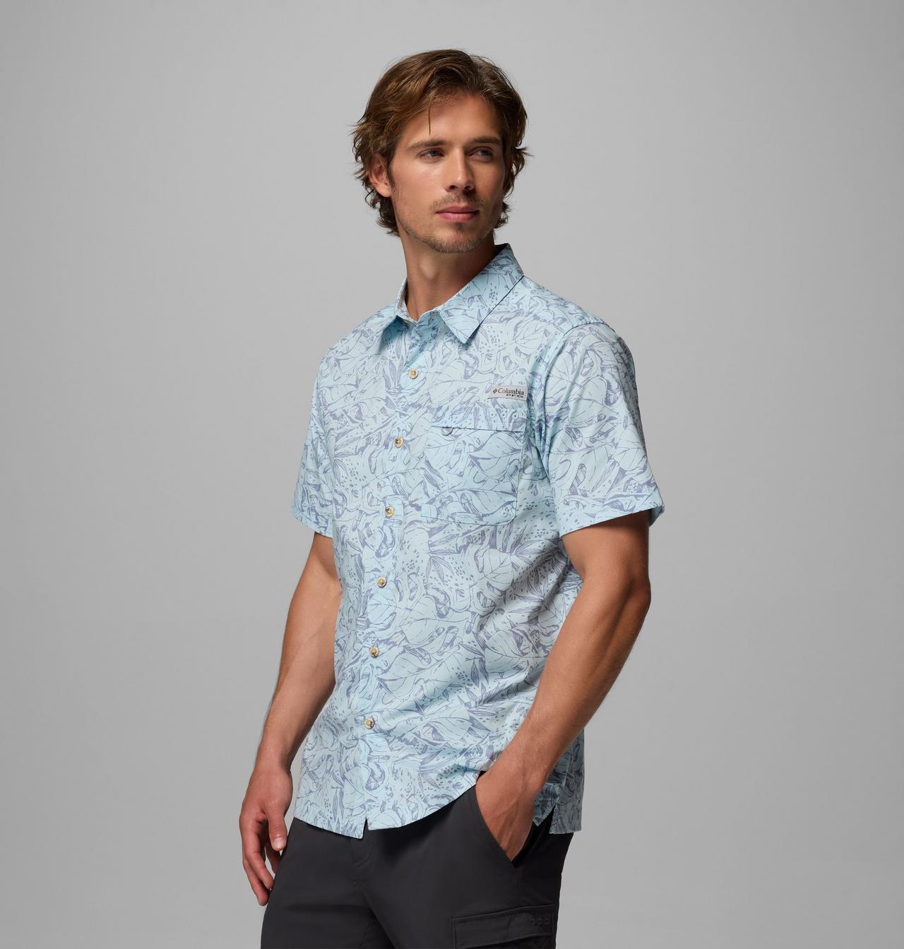 Men's PFG Wild Cast™ Camp Shirt | 483 | S 4