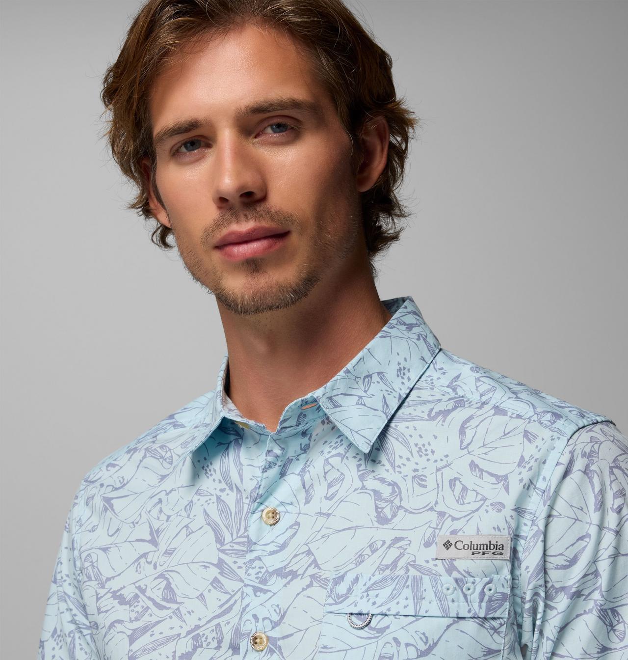 Men's PFG Wild Cast™ Camp Shirt | 483 | S 5