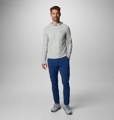 Men's Wild Cast Sun Hoodie, Color: Cool Grey, image 2