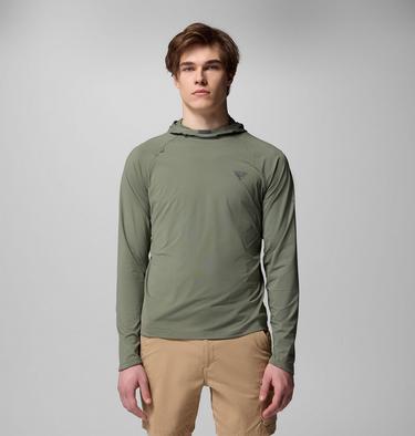 Men's Wild Cast Sun Hoodie, Color: Cypress, image 3