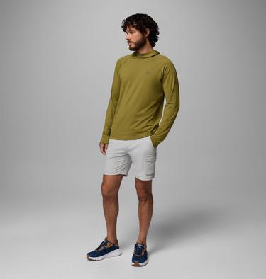 Men's Wild Cast Sun Hoodie, Color: Grove Green, image 6
