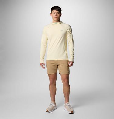 Men's Wild Cast Sun Hoodie, Color: Lemon Wash, image 6