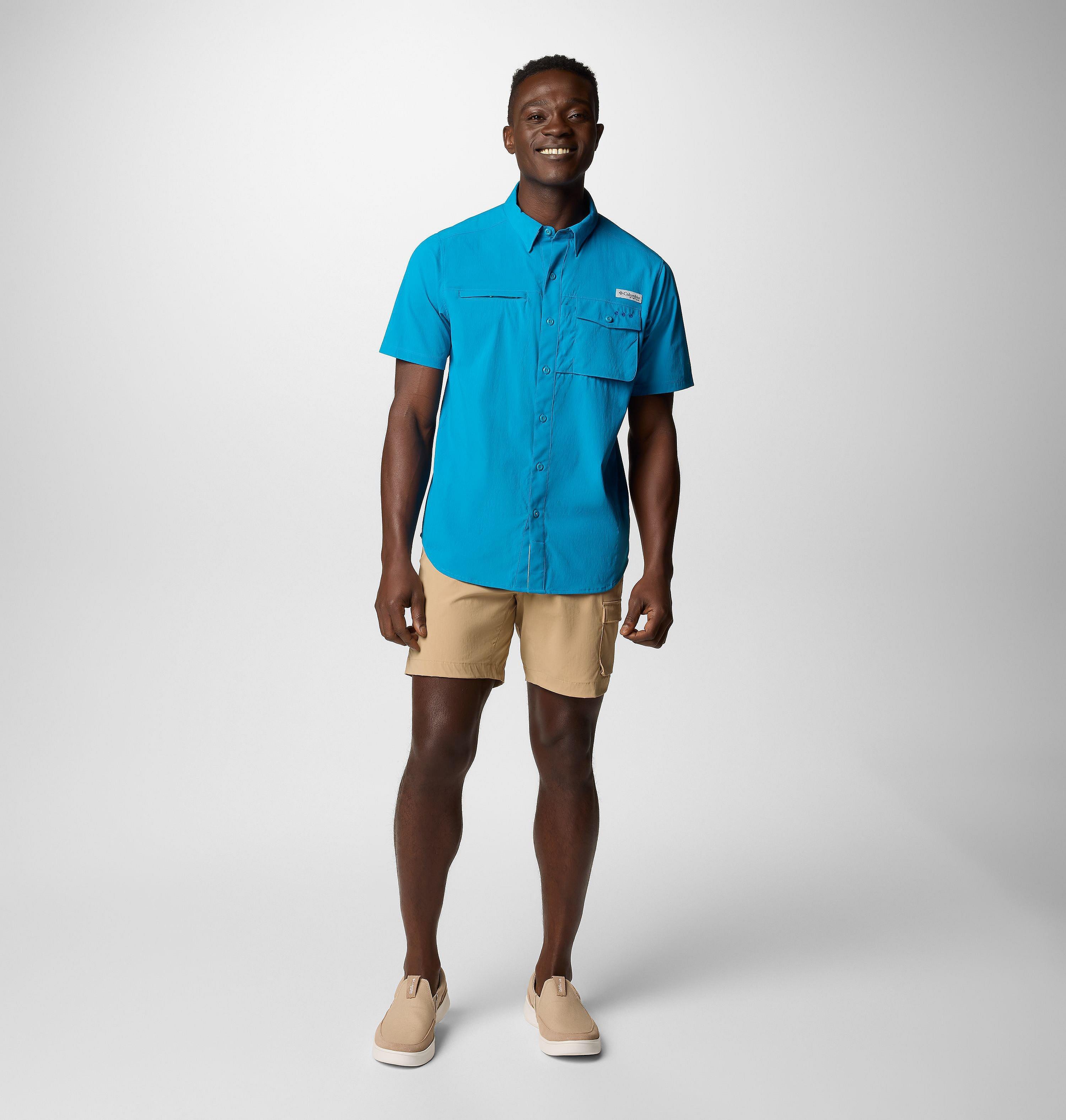 Men's PFG Wild Cast Short Sleeve Shirt 8
