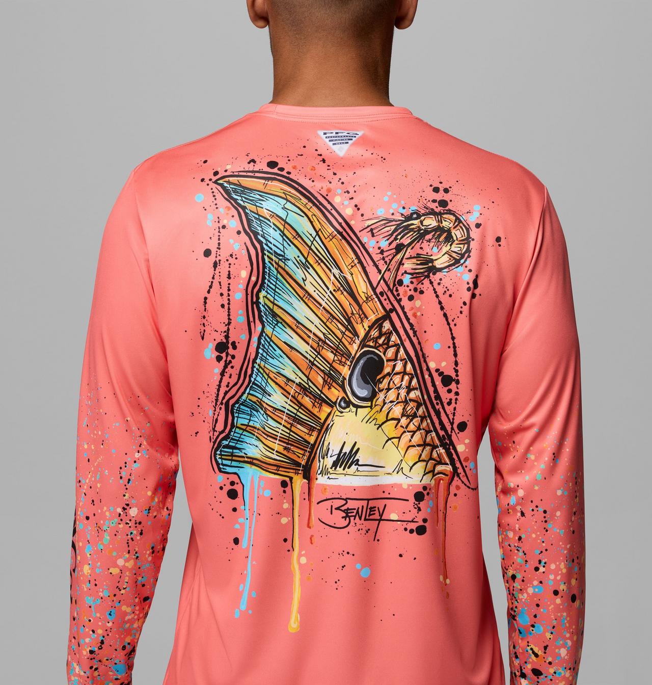 Men's Terminal Tackle PFG™ x Bentley Long Sleeve Shirt | 853 | M 6