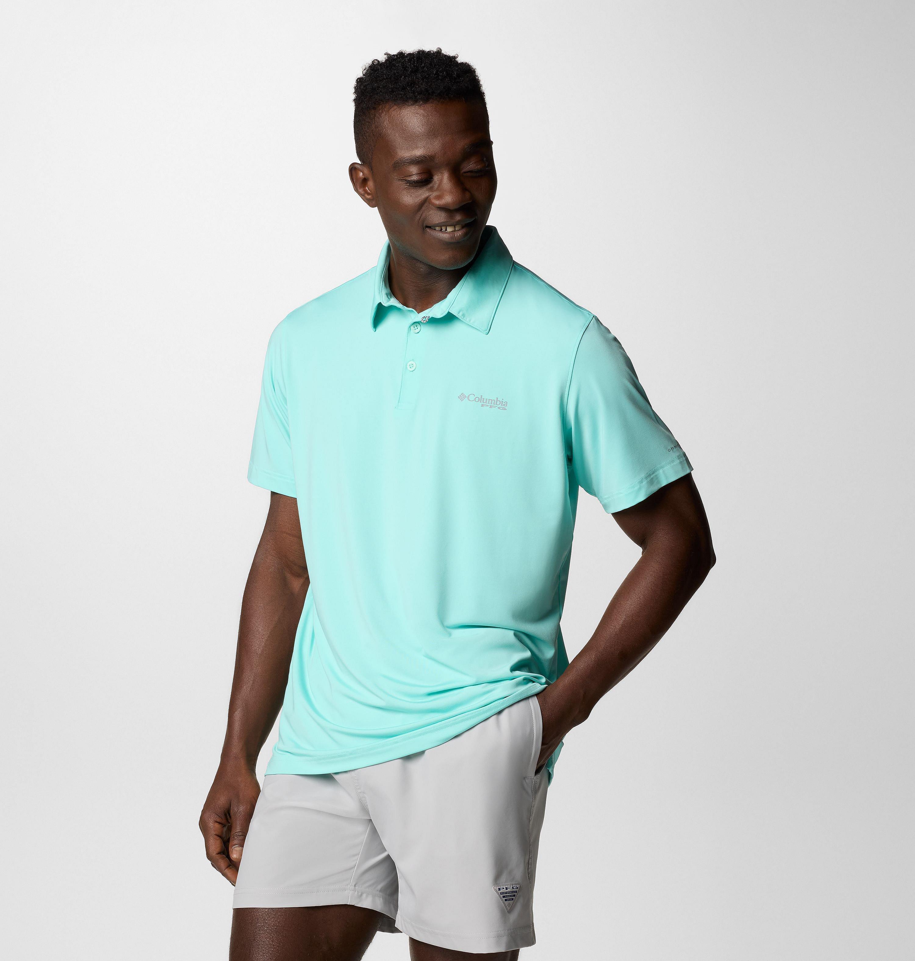 Men's PFG Slack Tide II Stretch Polo 4