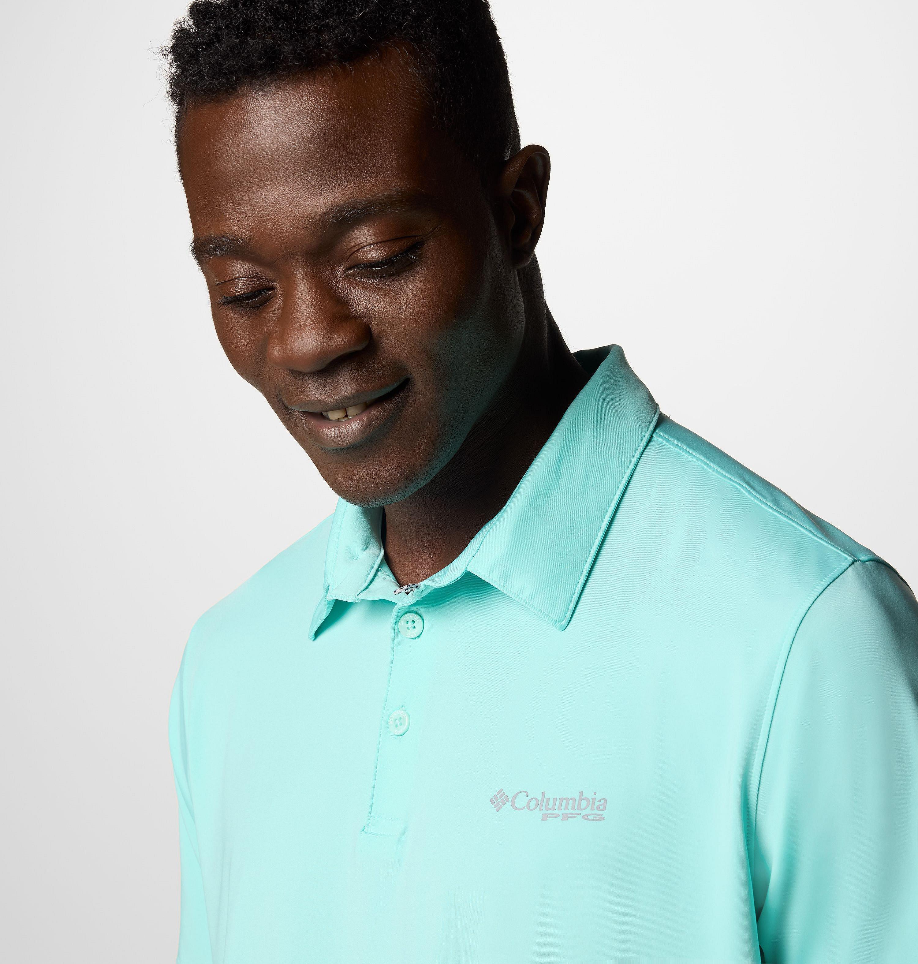 Men's PFG Slack Tide II Stretch Polo 5