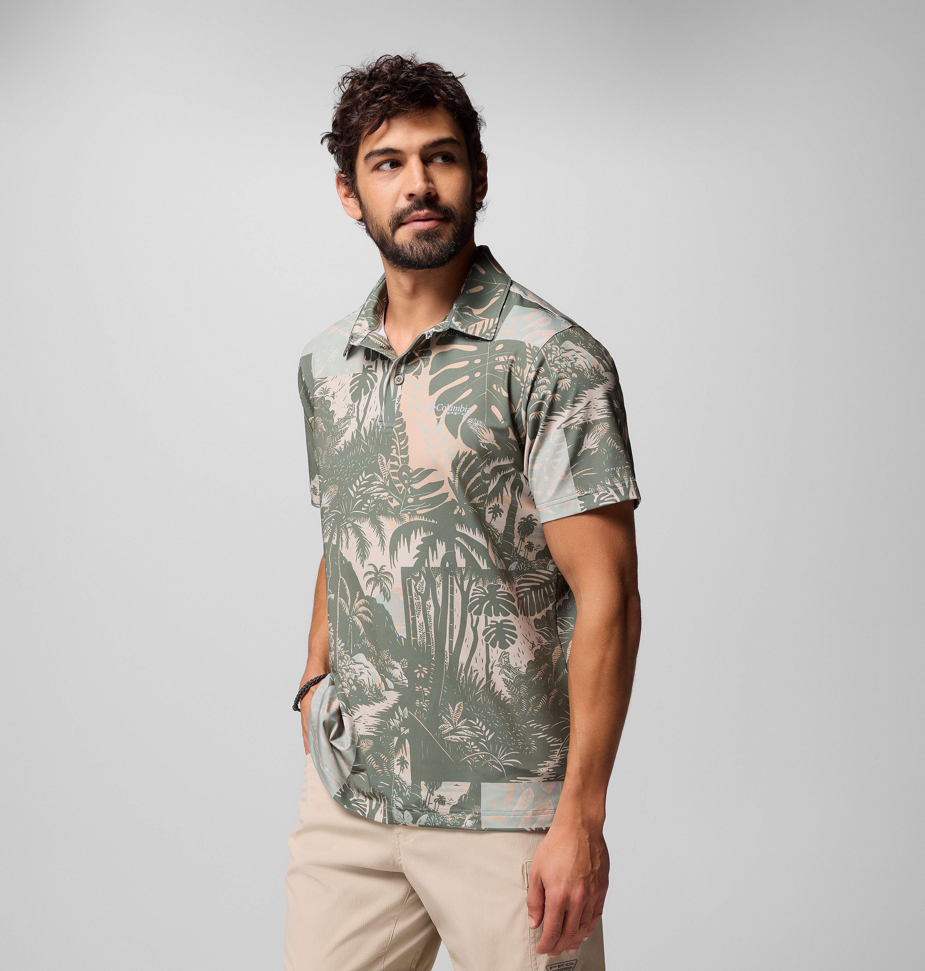Men's PFG Super Slack Tide II Stretch Polo 4