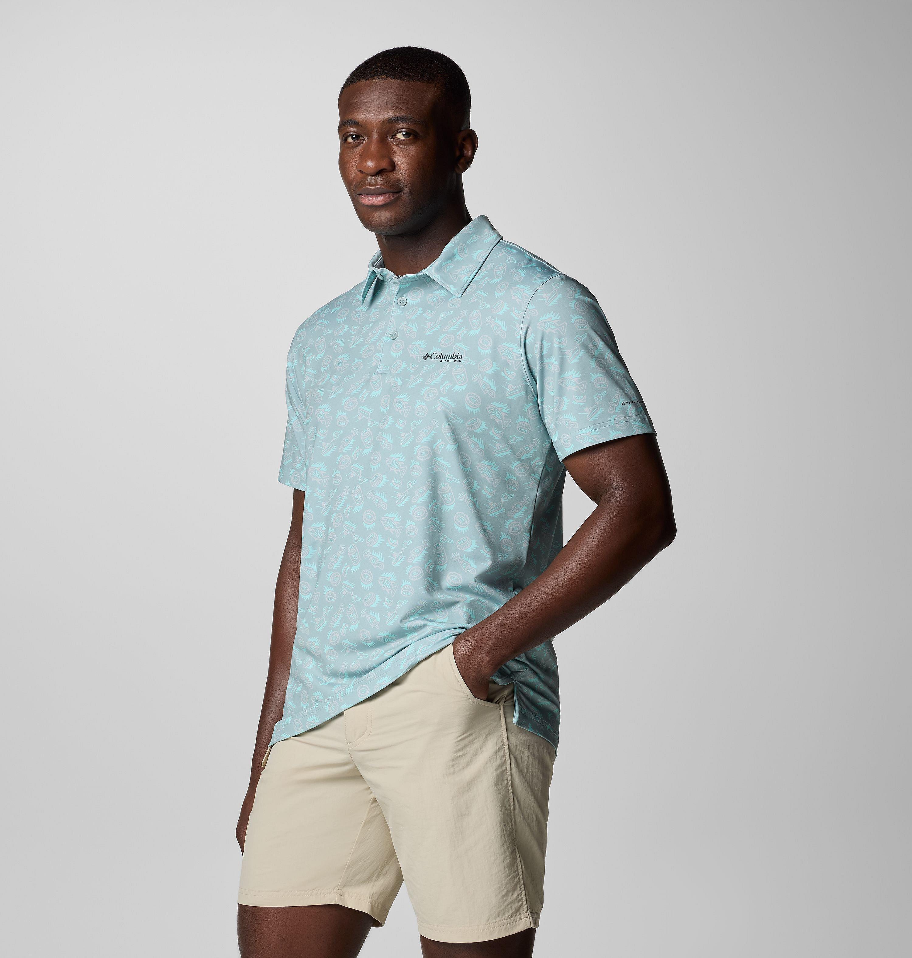 Men's PFG Super Slack Tide II Stretch Polo 4