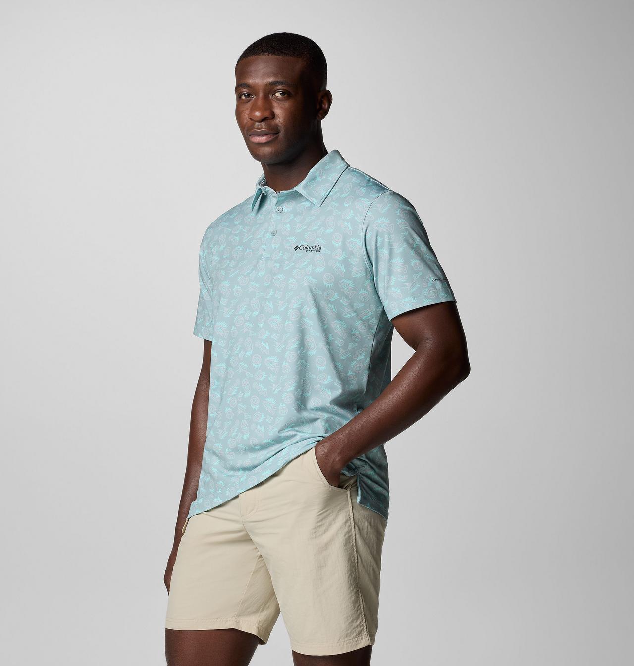 Men's PFG Super Slack Tide™ II Stretch Polo 4