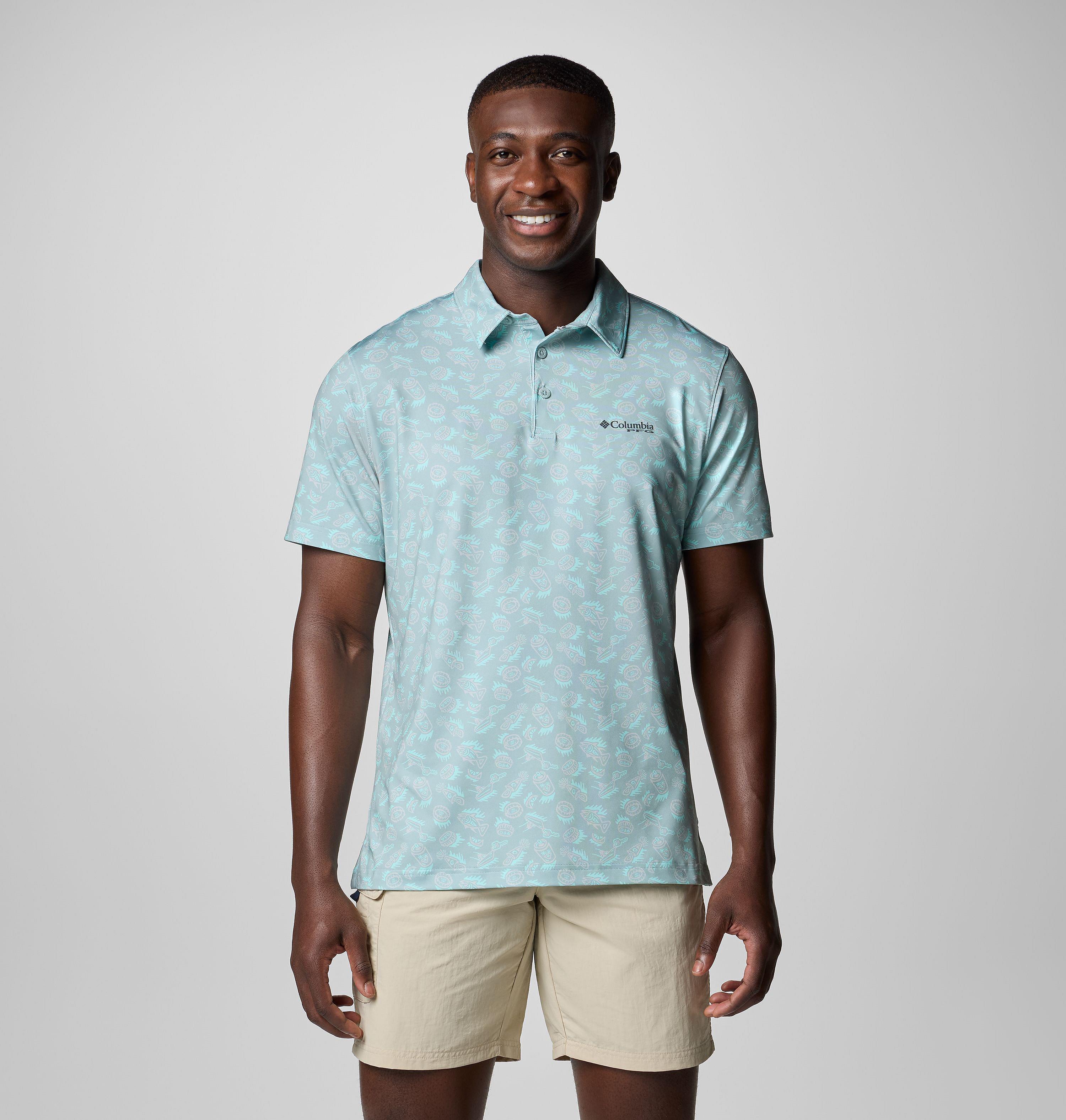 Men's PFG Super Slack Tide II Stretch Polo 1