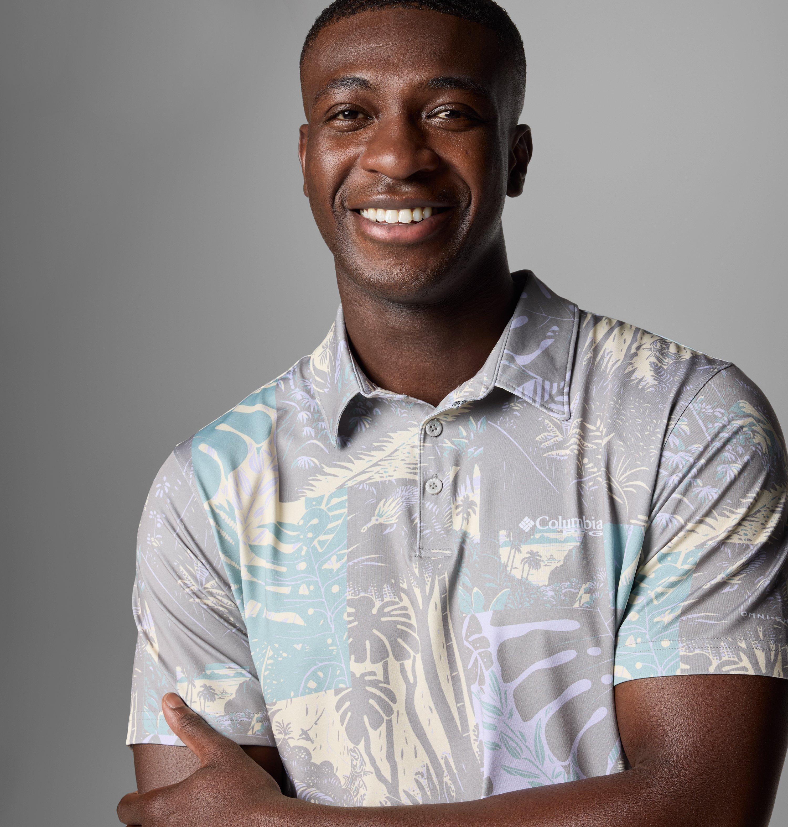 Men's PFG Super Slack Tide II Stretch Polo 5