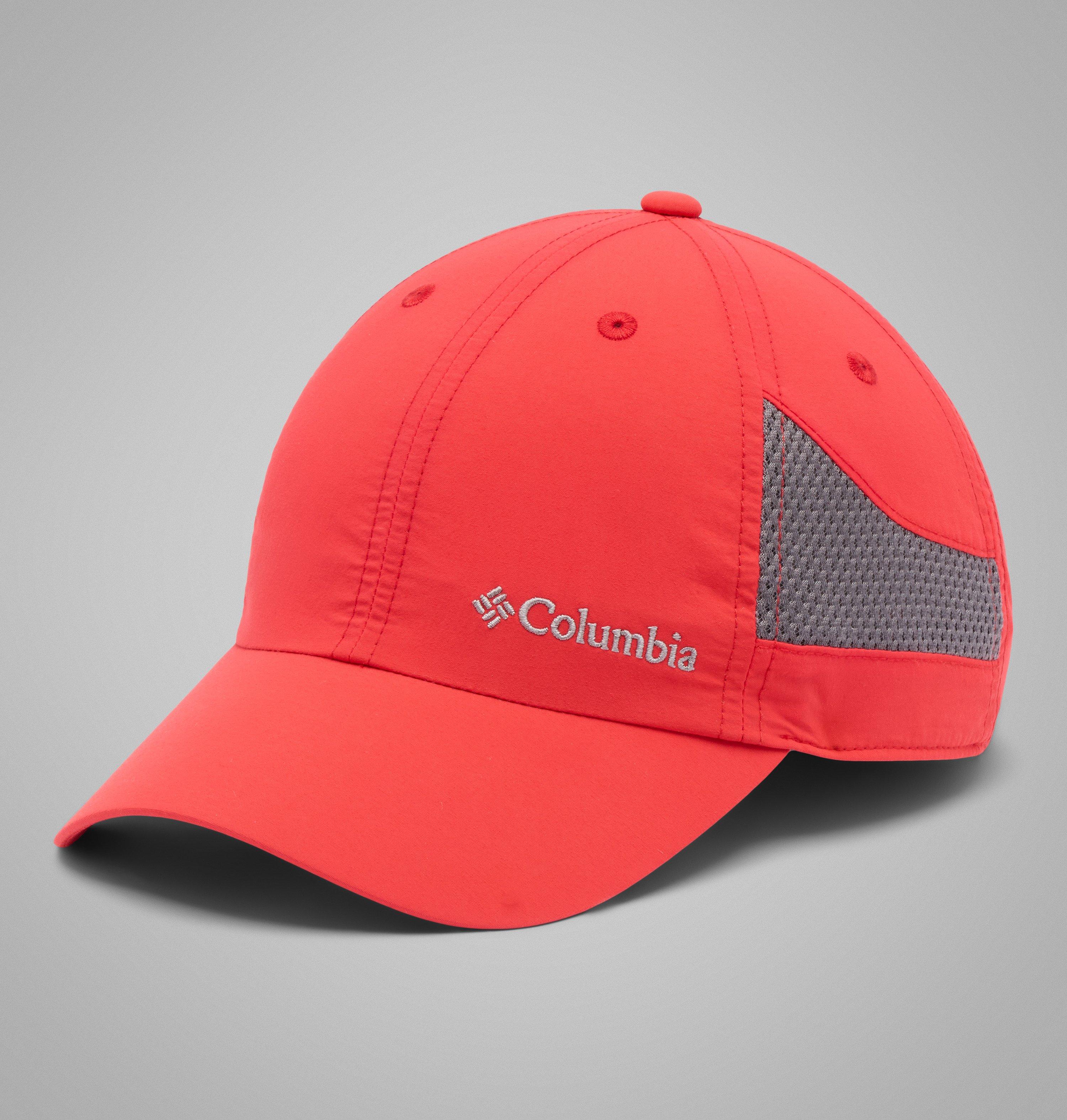 Columbia Sportswear Unisex Red Columbia - Tech Shade™ Ii Cap - Poppy Small