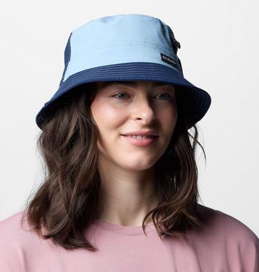 Unisex Trek II Bucket Hat, Color: Ripple Blue, Collegiate Navy, image 7
