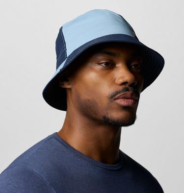 Columbia Trek II Bucket Hat, Color: Ripple Blue, Collegiate Navy, image 4