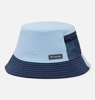 Columbia Trek II Bucket Hat, Color: Ripple Blue, Collegiate Navy, image 3