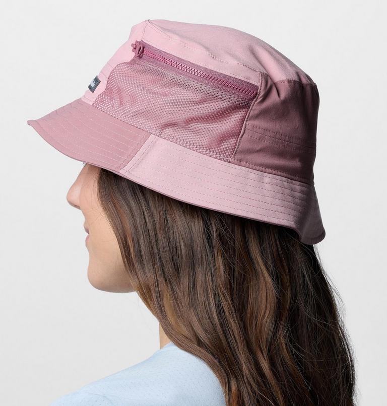 Unisex Trek II Bucket Hat, Color: Eraser Pink, Fig, BFH, image 5