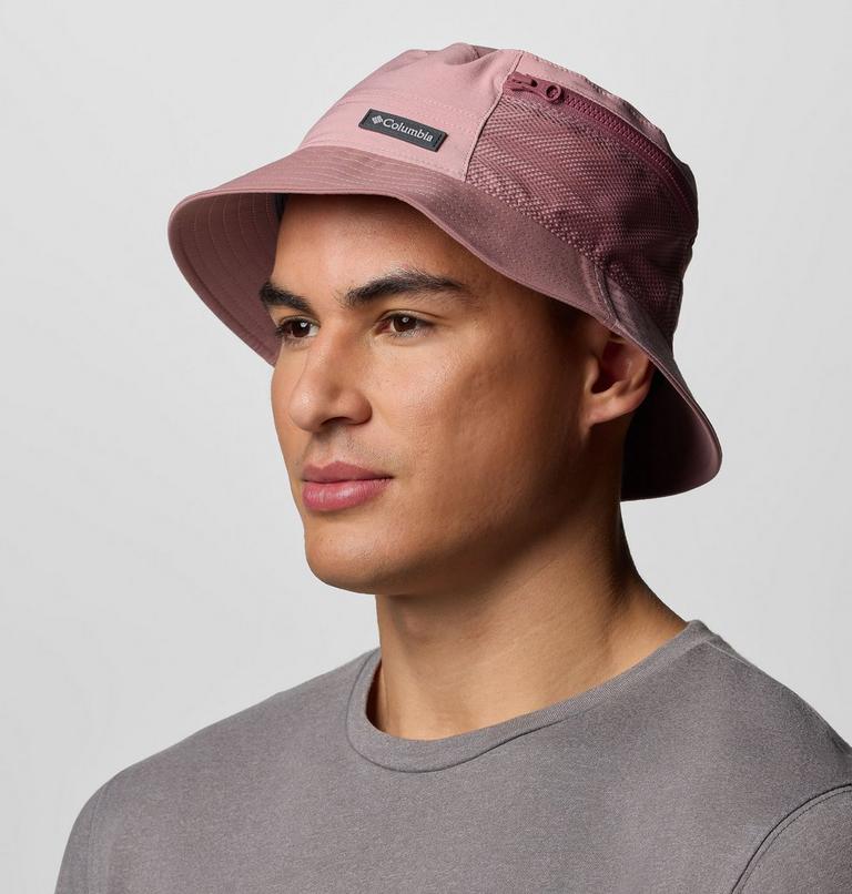 Unisex Trek II Bucket Hat, Color: Eraser Pink, Fig, BFH, image 2