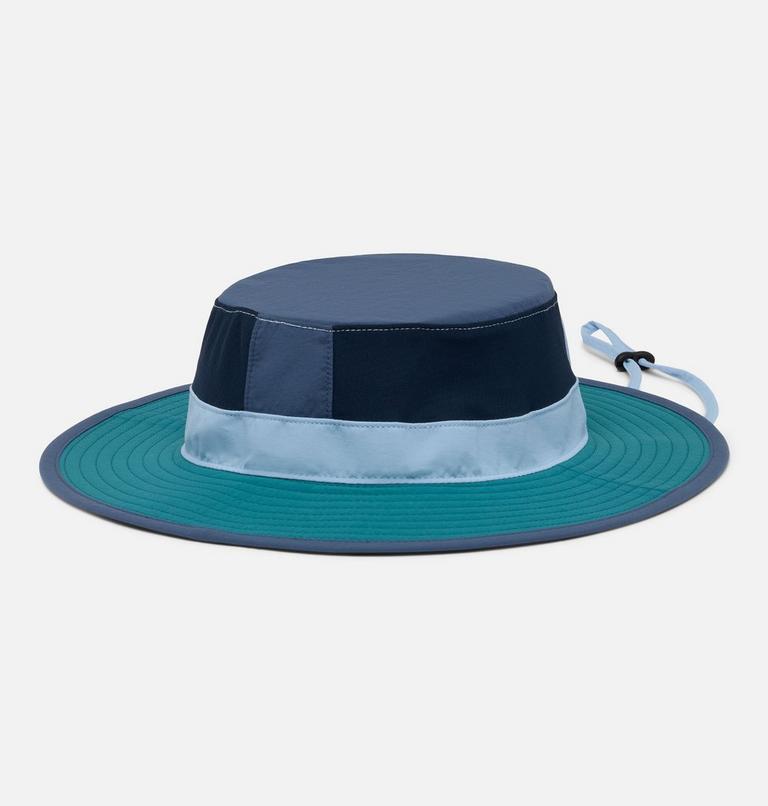 Kids' Bora Bora II Booney Hat, Color: Ripple Blue, River Blue, image 2