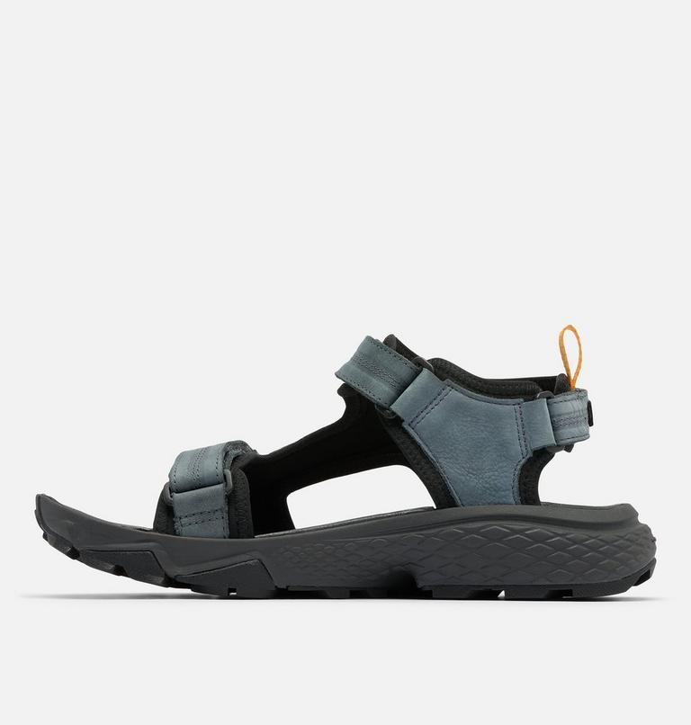 Men's Peakfreak Rush Sandal LEA, Color: Graphite, Mango, image 5