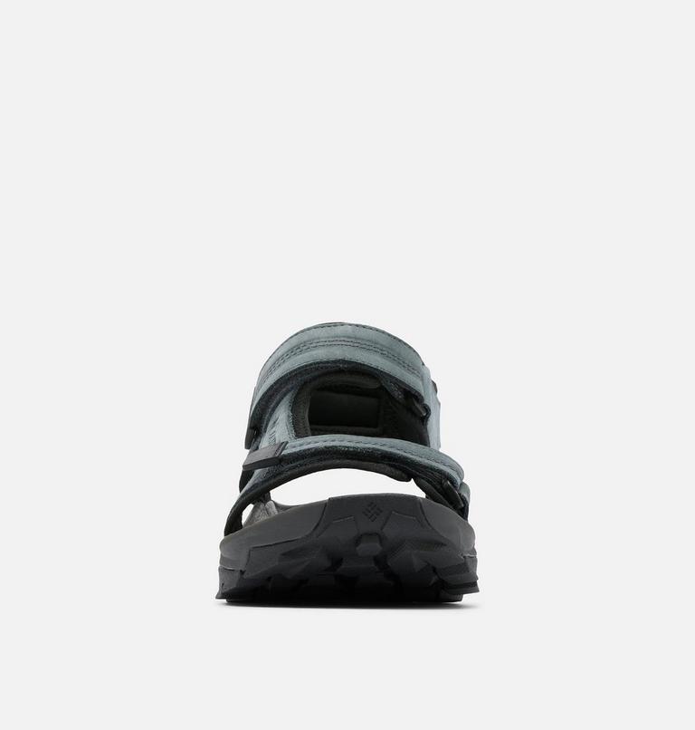 Men's Peakfreak Rush Sandal LEA, Color: Graphite, Mango, image 7