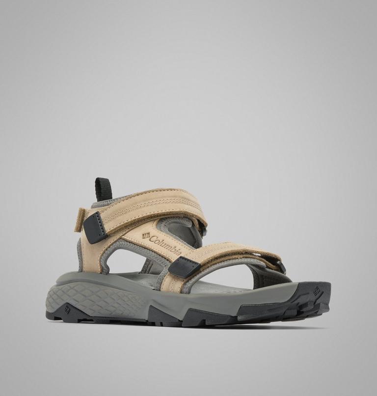 Sandalias de piel Peakfreak Rush para hombre, Color: Oxford Tan, Quarry, image 3