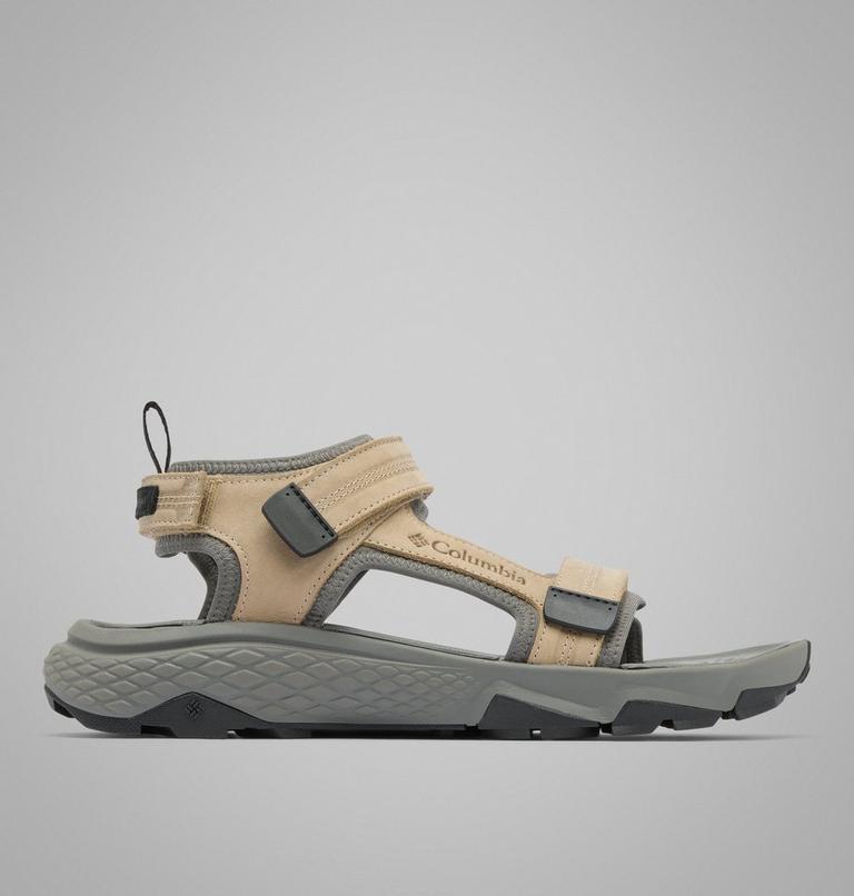Sandalias de piel Peakfreak Rush para hombre, Color: Oxford Tan, Quarry, image 1