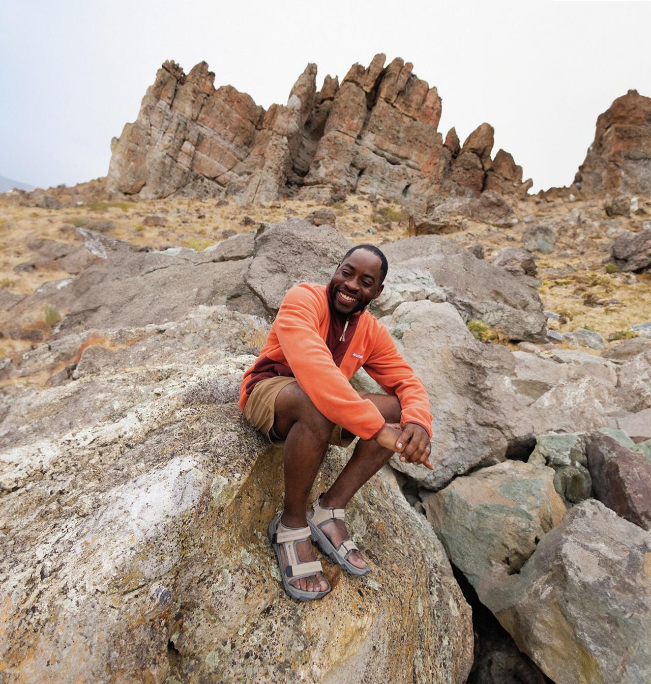 Men's Peakfreak Rush™ Leather Sandal 12