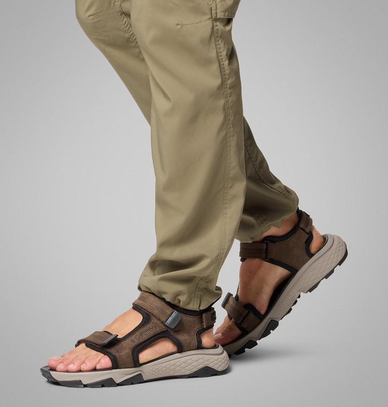 Sandalias de piel Peakfreak Rush para hombre, Color: Cordovan, Pebble, image 10