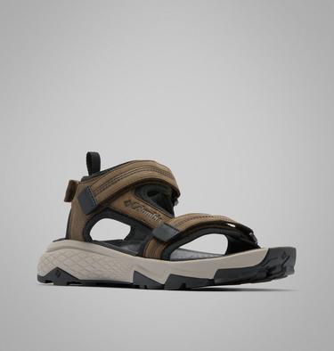 Men's Peakfreak Rush Sandal LEA, Color: Cordovan, Pebble, image 3