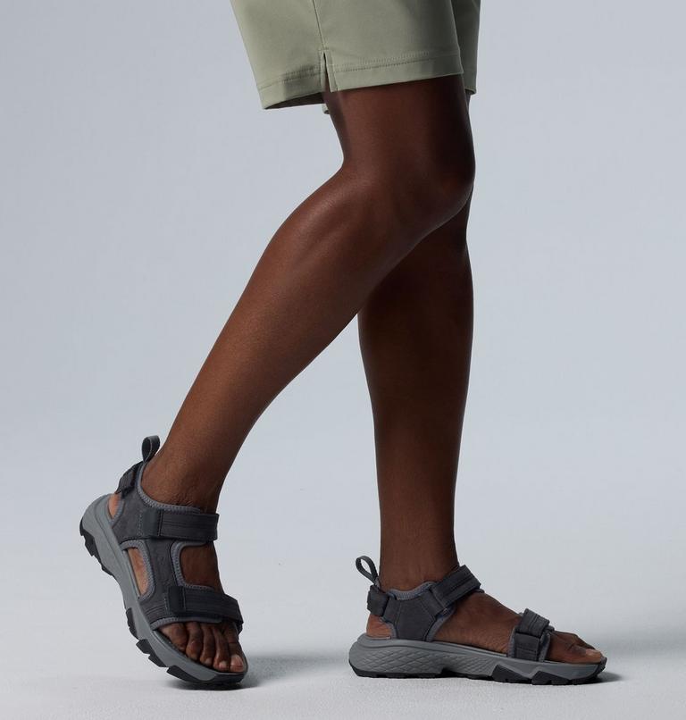 Sandalias de piel Peakfreak Rush para mujer, Color: Shark, Ti Grey Steel, image 10