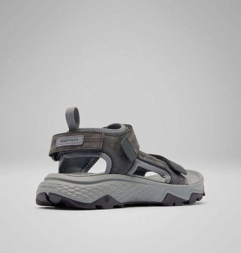 Sandalias de piel Peakfreak Rush para mujer, Color: Shark, Ti Grey Steel, image 9