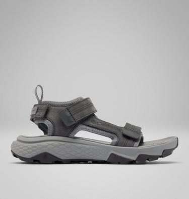 Sandalias de piel Peakfreak Rush para mujer, Color: Shark, Ti Grey Steel, image 1