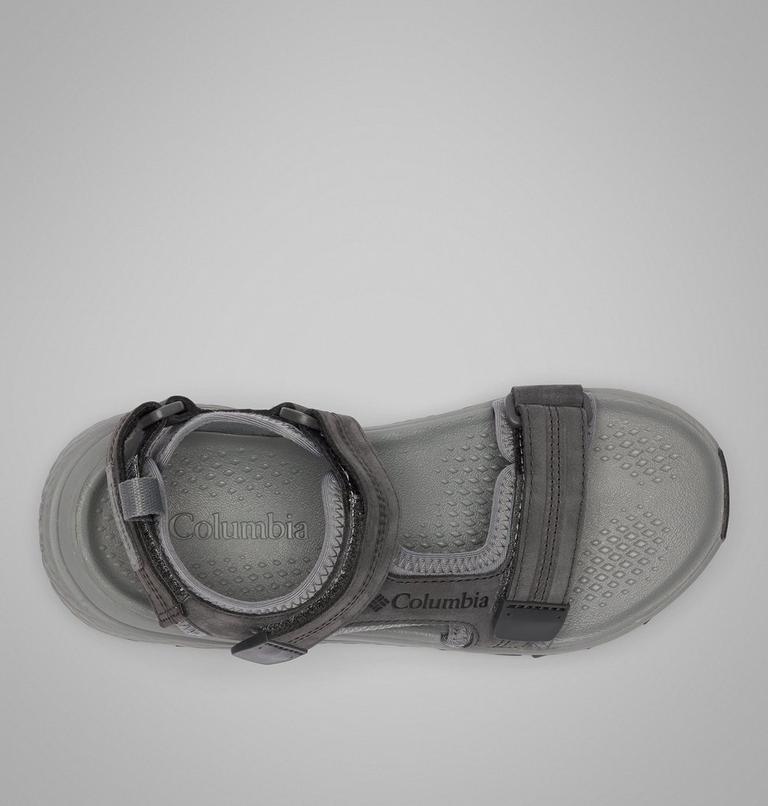 Sandalias de piel Peakfreak Rush para mujer, Color: Shark, Ti Grey Steel, image 4