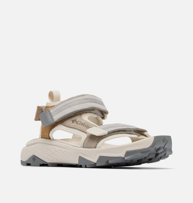 Sandalias de piel Peakfreak Rush para mujer, Color: Dark Stone, Quarry, image 3