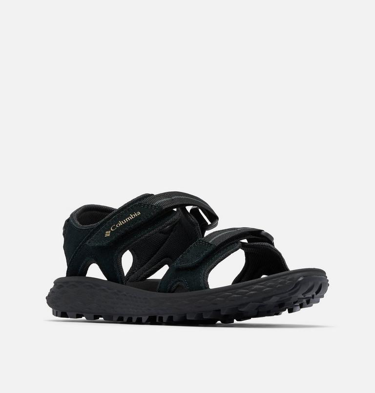 Women's Konos Hiker 2-Strap Sandal, Color: Black, Grill, image 3