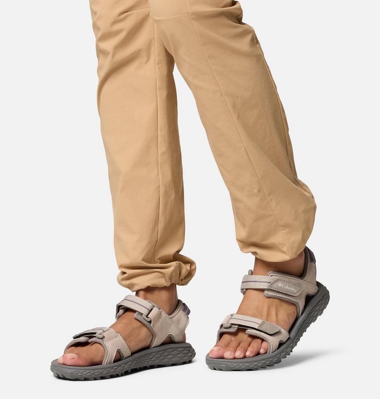 Women's Konos Hiker 2-Strap Hiking Sandal, Color: Soft Taupe, Granite Purple, image 10
