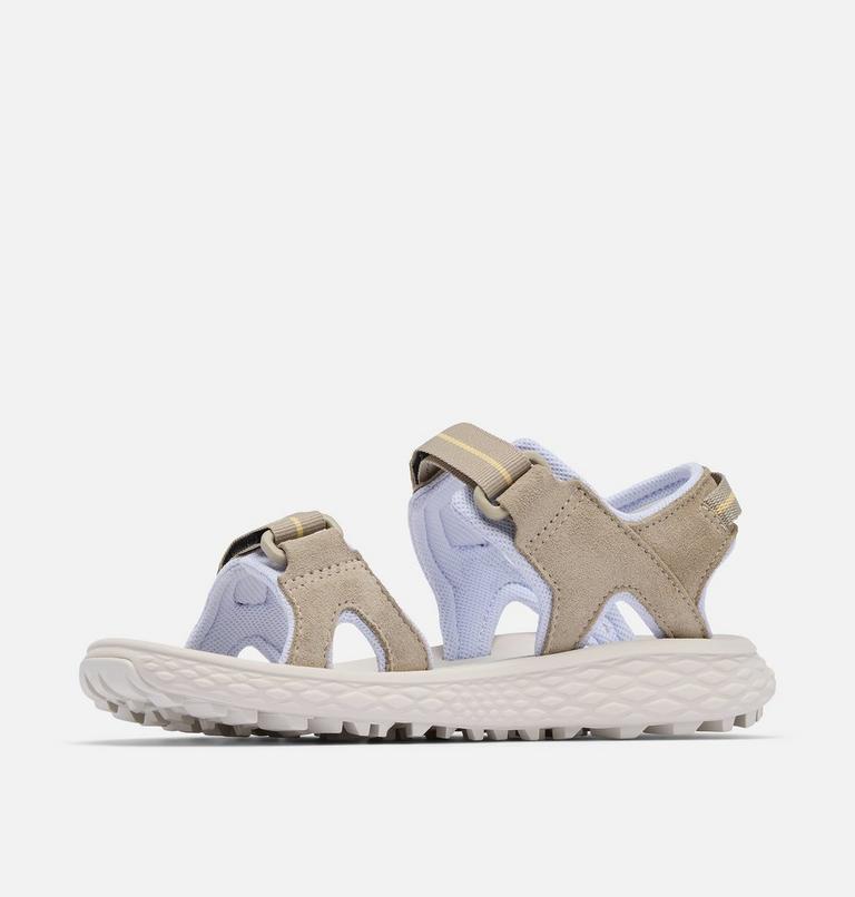 Women's Konos Hiker 2-Strap Sandal, Color: Canvas Tan, Snowdrift, image 7