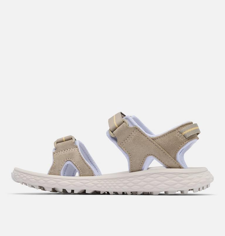 Women's Konos Hiker 2-Strap Sandal, Color: Canvas Tan, Snowdrift, image 6