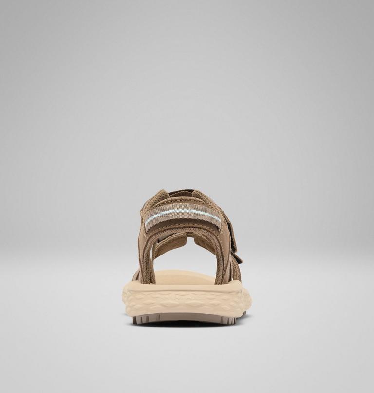 Women's Konos Hiker 2-Strap Hiking Sandal, Color: Wet Sand, Marine Light, image 2