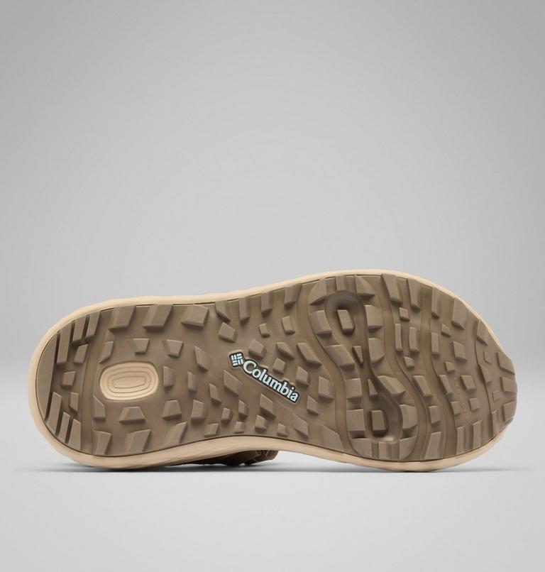 Women's Konos Hiker 2-Strap Hiking Sandal, Color: Wet Sand, Marine Light, image 5