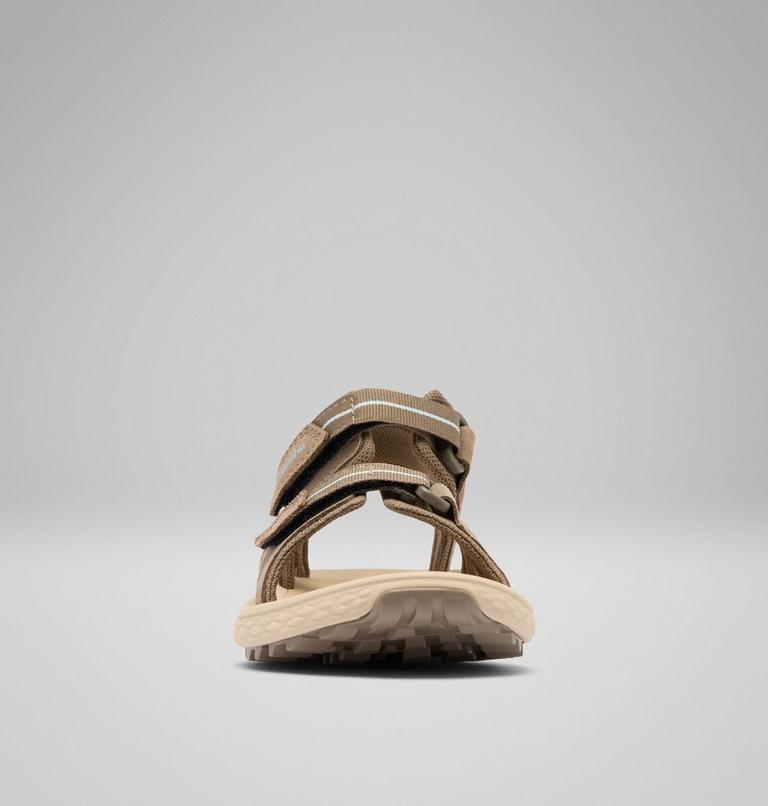 Women's Konos Hiker 2-Strap Hiking Sandal, Color: Wet Sand, Marine Light, image 8