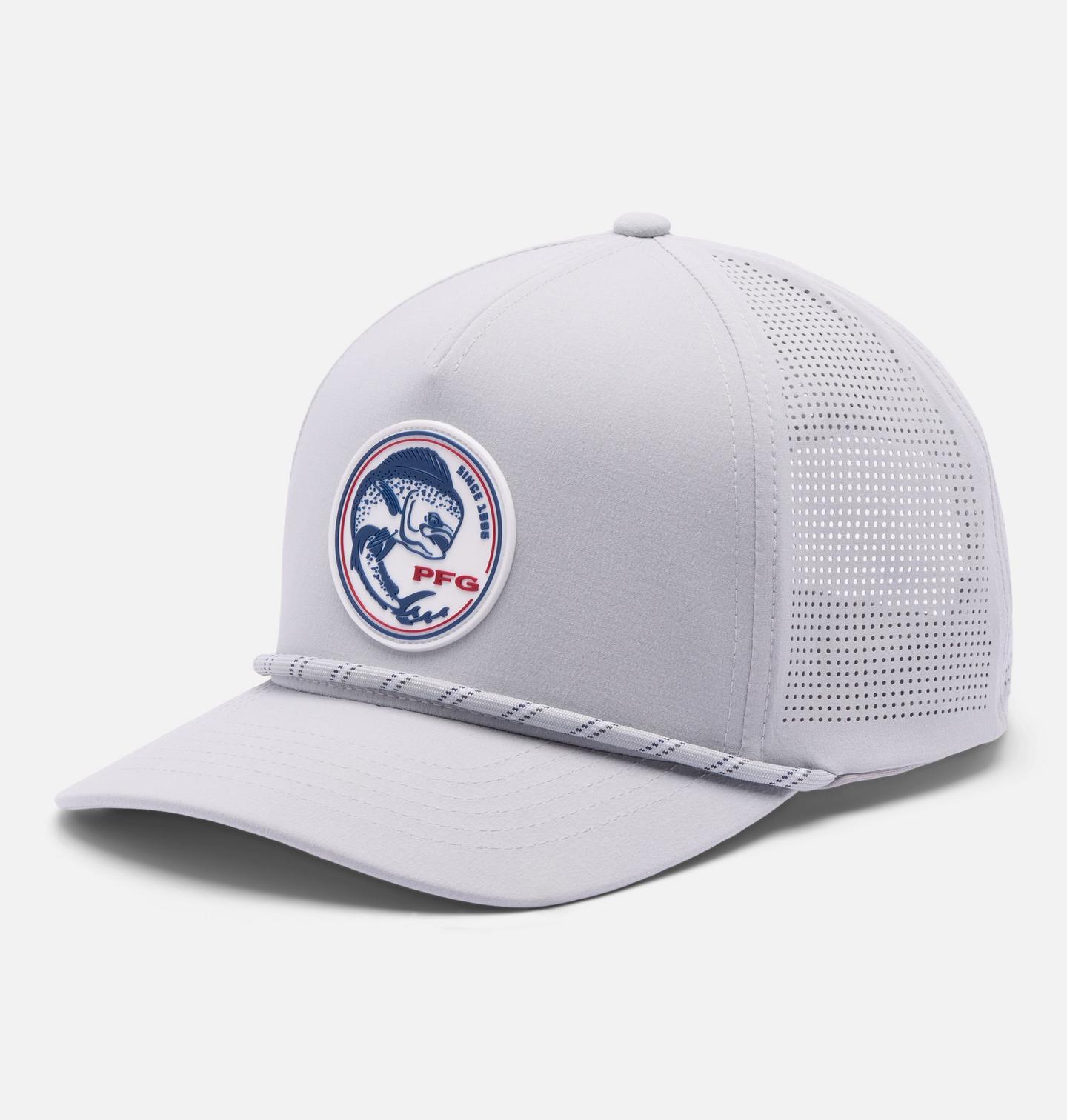 Кепка Columbia Tidal Pursuit 3D Stretch Snap Back Ball, цвет: Серый / Full Circle Dorado — фото 1