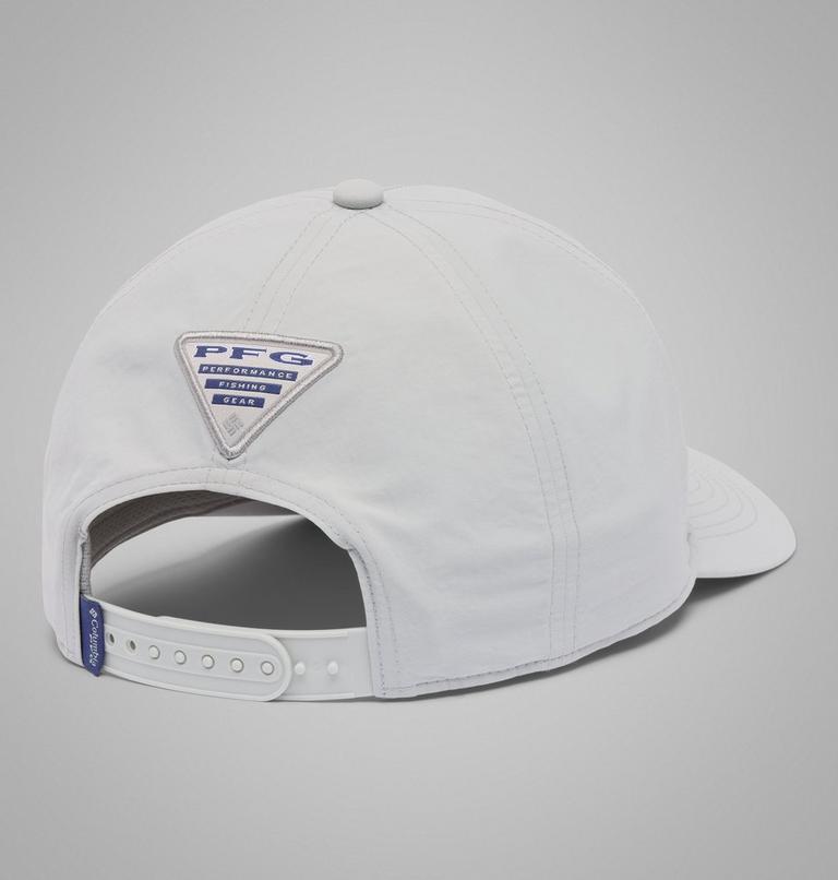 PFG Lost Waters Snap Back Ball Cap, Color: Cool Grey, Duck Camo Patch, image 2