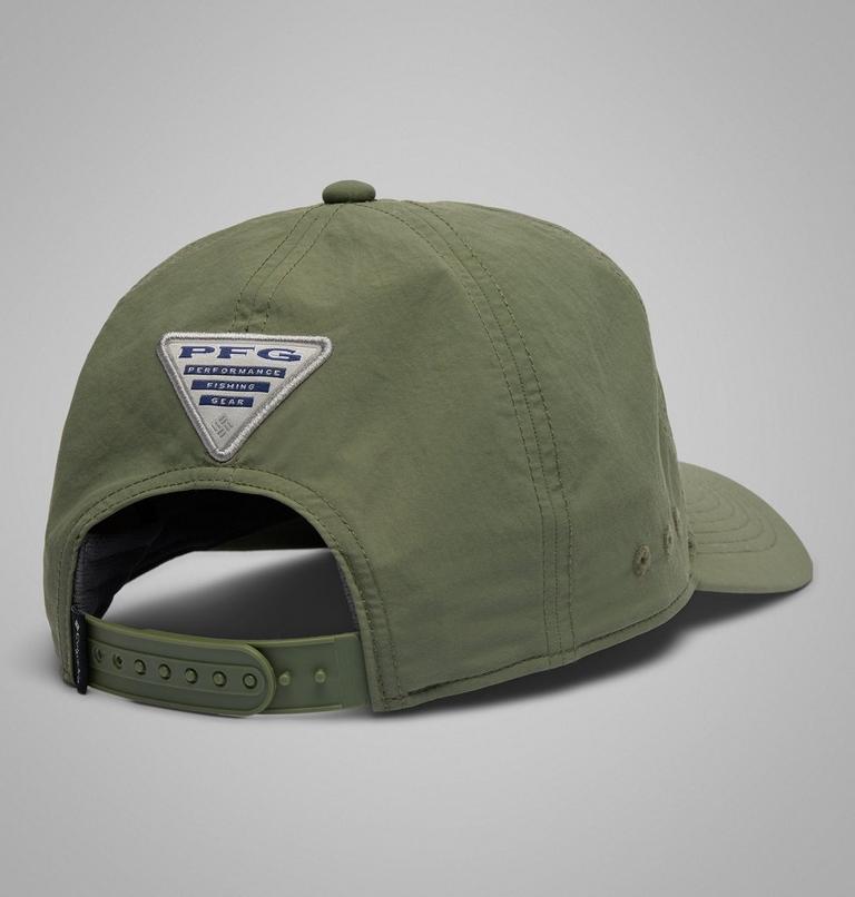 PFG Lost Waters Snap Back Ball Cap, Color: Cypress, Fossil, Duck Camo Patch, image 2