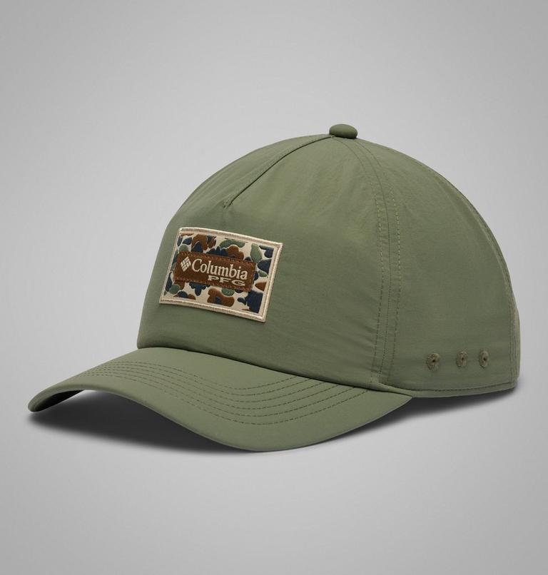 PFG Lost Waters Snap Back Ball Cap, Color: Cypress, Fossil, Duck Camo Patch, image 1