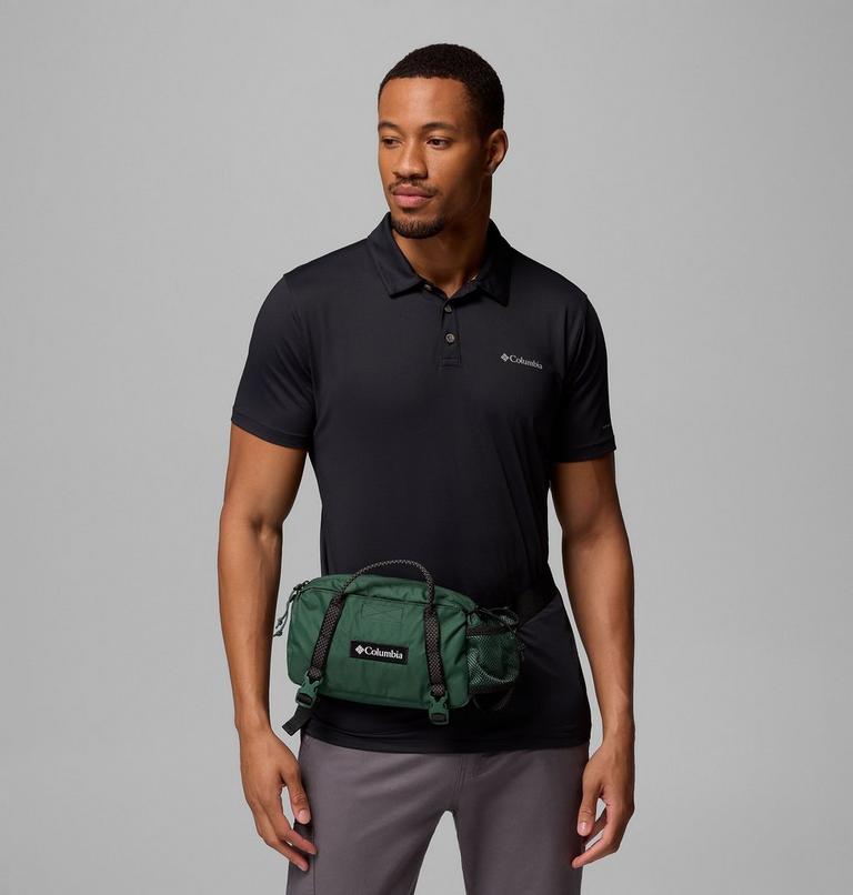 Unisex Echo Mountain Hip Pack, Color: Rain Forest, Black, image 3