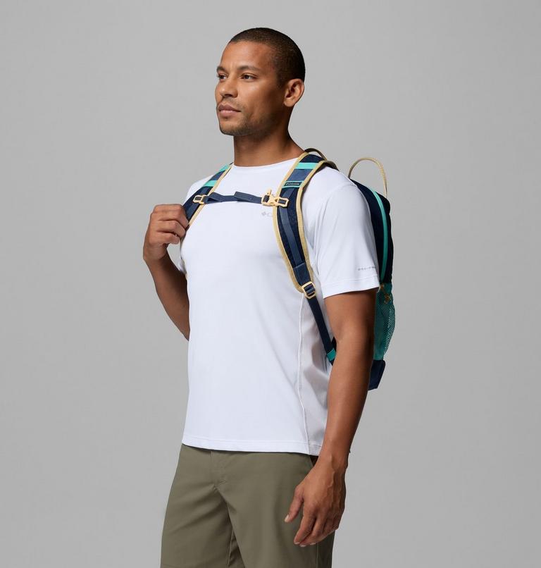 Unisex Echo Mountain 25L Backpack, Color: Dark Mountain, Coll Navy, Sand Dune, image 3